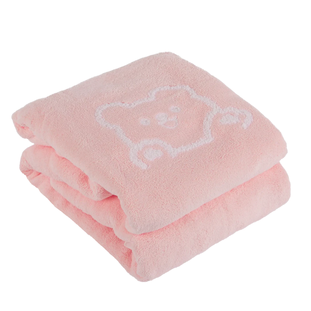 Toalha de Banho Urso 70X140 Rosa - Clocasa | Além do Conforto