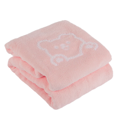 Toalha de Banho Urso 70X140 Rosa - Clocasa | Além do Conforto
