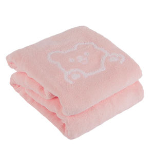 Toalha de Banho Urso 70X140 Rosa - Clocasa | Além do Conforto