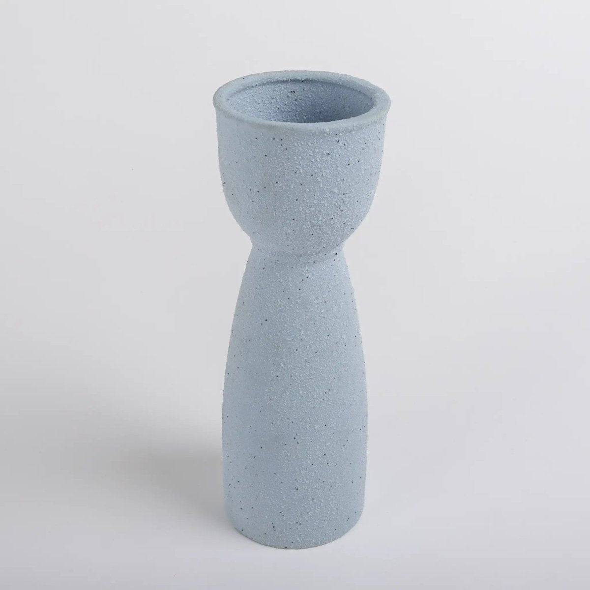Vaso de Cerâmica Cálice 2 Azul - Clocasa | Além do Conforto
