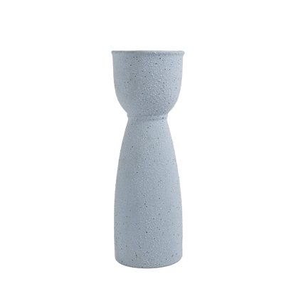 Vaso de Cerâmica Cálice 2 Azul - Clocasa | Além do Conforto