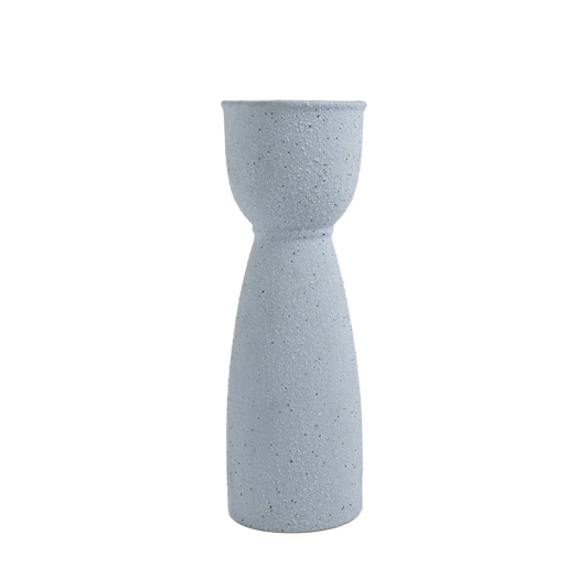 Vaso de Cerâmica Cálice 2 Azul - Clocasa | Além do Conforto
