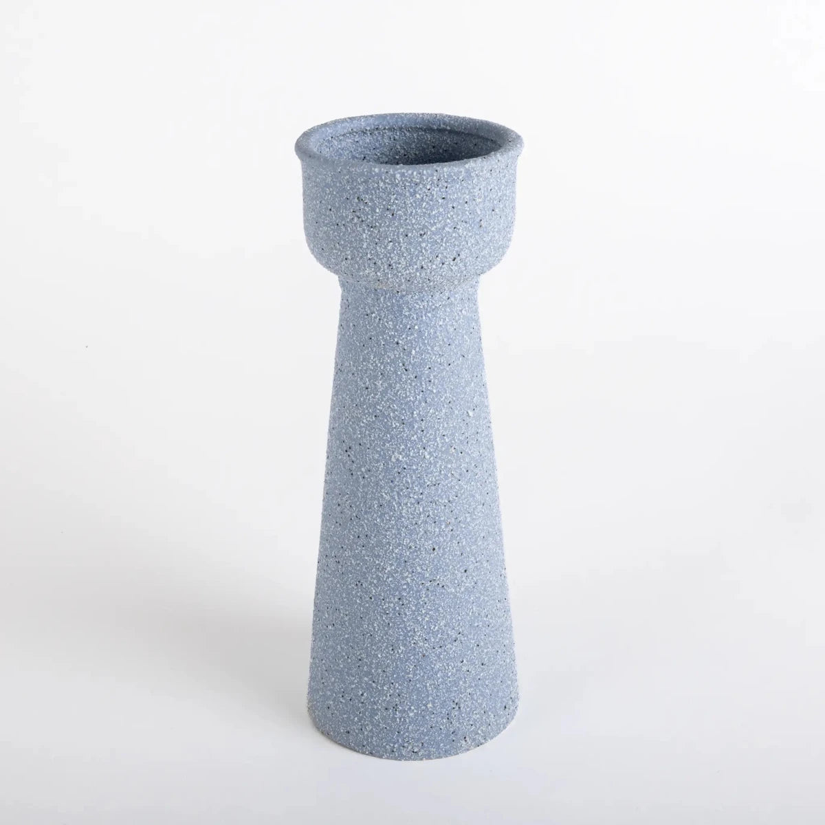 Vaso de Cerâmica Cálice Azul - Clocasa | Além do Conforto