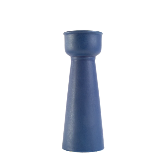 Vaso de Cerâmica Calice Marinho - Clocasa | Além do Conforto