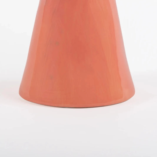 Vaso de Cerâmica Multicolor Rosa - Clocasa | Além do Conforto