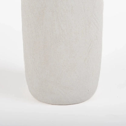 Vaso de Cerâmica Rústico Off White - Clocasa | Além do Conforto
