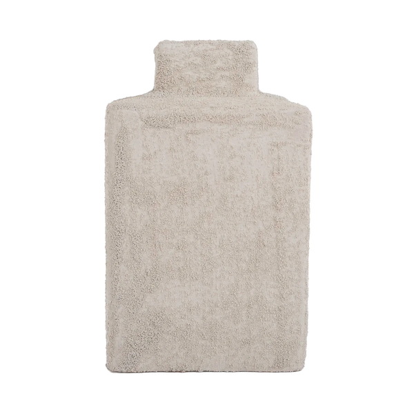 Vaso de cerâmica decorativo confeccionado com matéria-prima selecionada e design contemporâneo, uma escolha sofisticada para adicionar pontos de textura e design autêntico na decoração da casa.