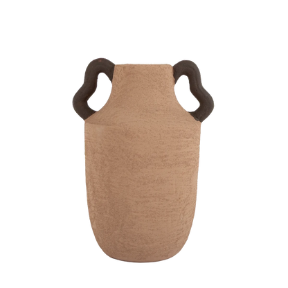 Vaso de Cerâmica Rústico Terracota - Clocasa | Além do Conforto