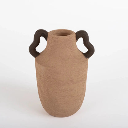 Vaso de Cerâmica Rústico Terracota - Clocasa | Além do Conforto