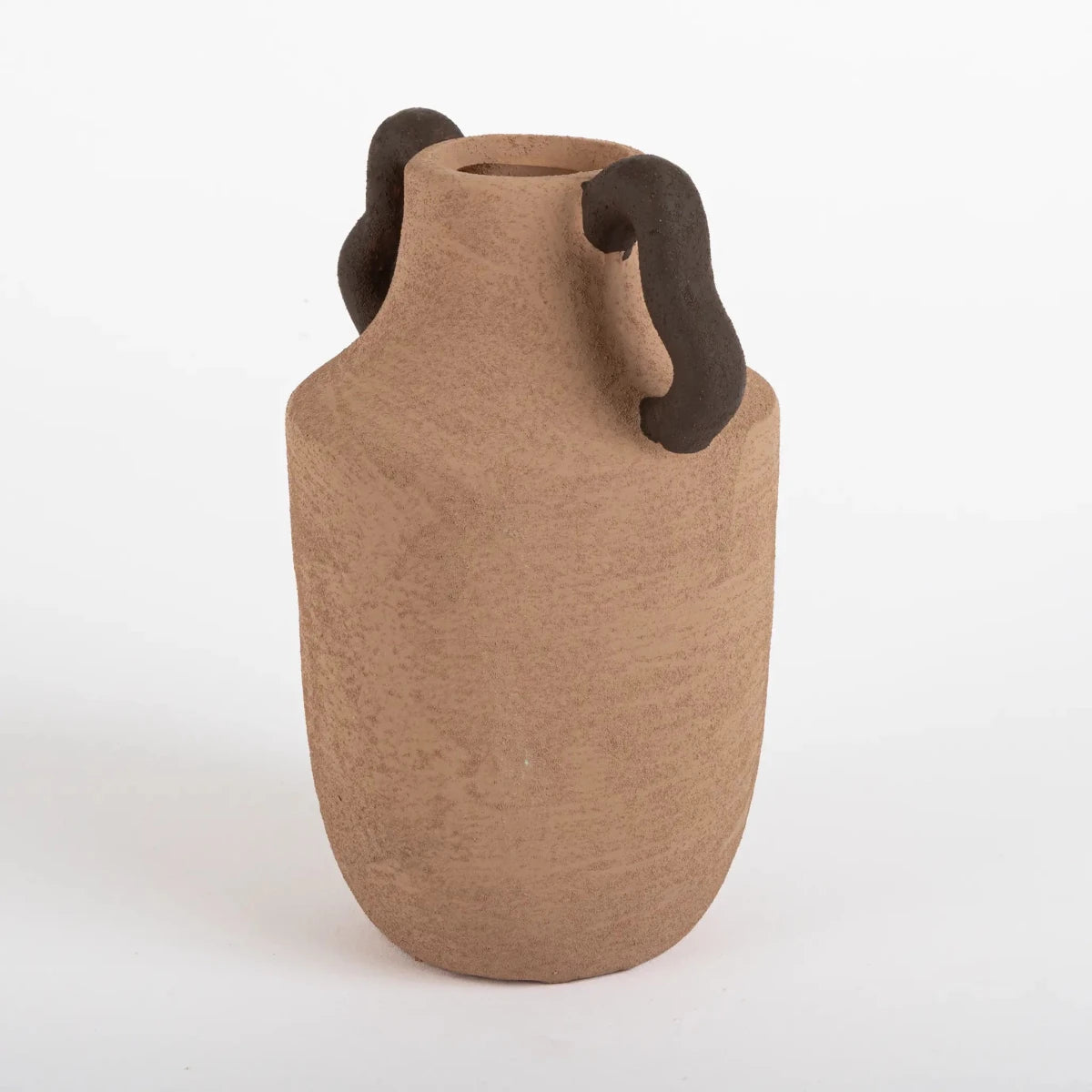 Vaso de Cerâmica Rústico Terracota - Clocasa | Além do Conforto