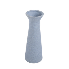 Vaso de cerâmica decorativo confeccionado em cerâmica de alta qualidade com acabamento primoroso e superfície de acabamento fosco acetinado, ideal para valorizar plantas e flores secas enquanto decora o ambiente com personalidade única.